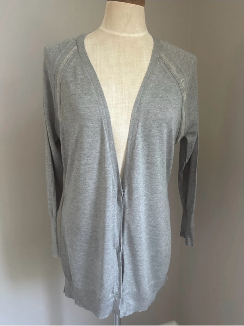 Halston Heritage silk cashmere cardigan